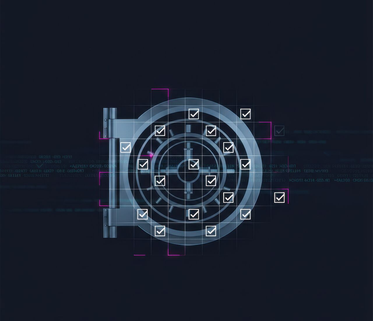 Compliance verification heatmap